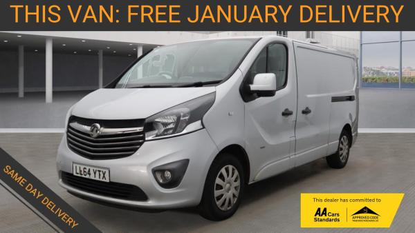 Vauxhall Vivaro 1.6 CDTi 2900 BiTurbo ecoFLEX Sportive Panel Van 5dr Diesel Manual L2 H1 Euro 5 (s/s) (120 ps)
