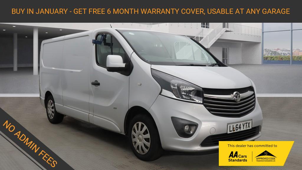 Vauxhall Vivaro 1.6 CDTi 2900 BiTurbo ecoFLEX Sportive Panel Van 5dr Diesel Manual L2 H1 Euro 5 (s/s) (120 ps)