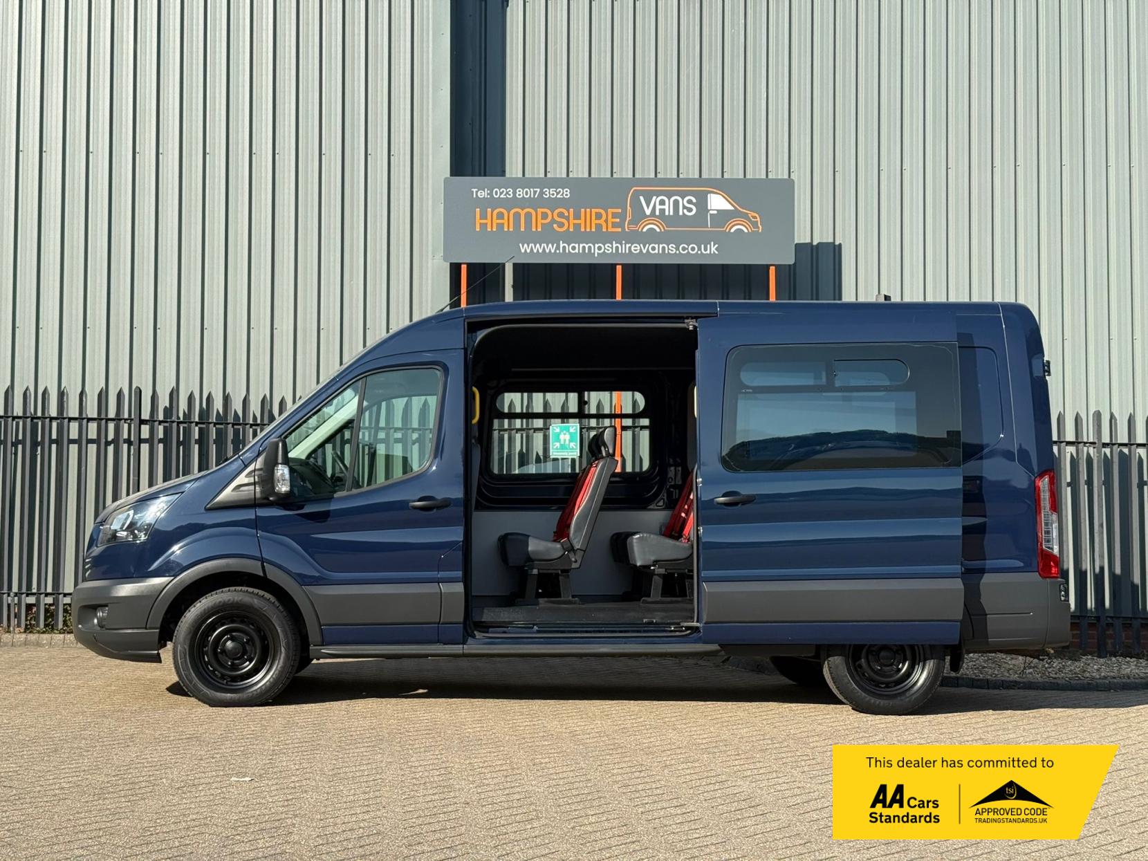 Ford Transit 2.0 350 EcoBlue Crew Van Double Cab 6dr Diesel Manual FWD L3 H2 Euro 6 (130 ps)