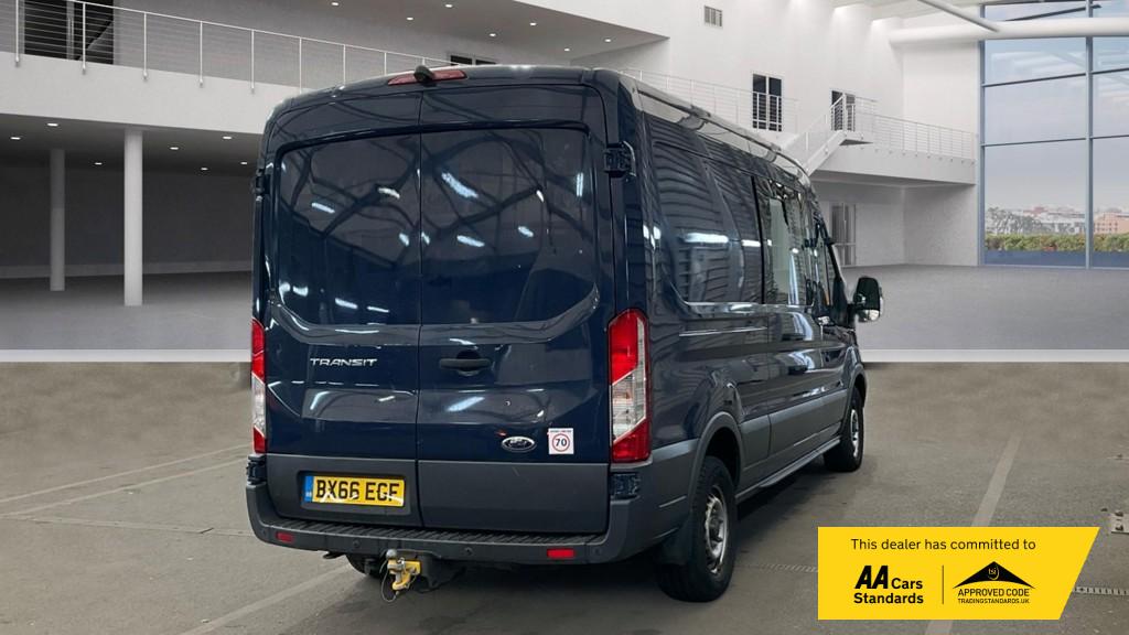 Ford Transit 2.0 350 EcoBlue Crew Van Double Cab 6dr Diesel Manual FWD L3 H2 Euro 6 (130 ps)