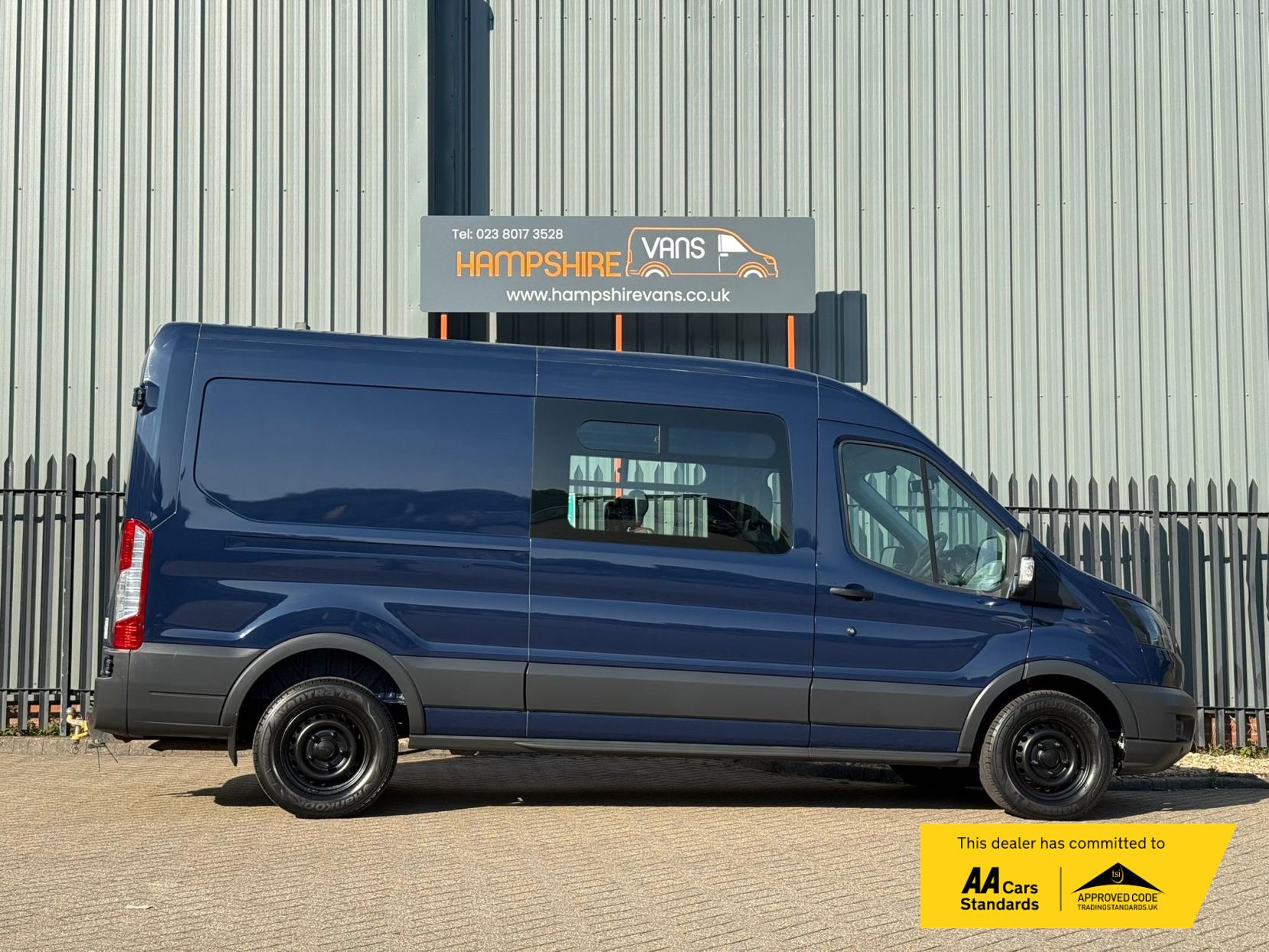 Ford Transit 2.0 350 EcoBlue Crew Van Double Cab 6dr Diesel Manual FWD L3 H2 Euro 6 (130 ps)