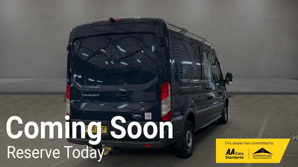 Ford Transit 2.0 350 EcoBlue Crew Van Double Cab 6dr Diesel Manual FWD L3 H2 Euro 6 (130 ps)