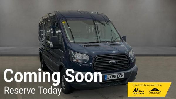 Ford Transit 2.0 350 EcoBlue Crew Van Double Cab 6dr Diesel Manual FWD L3 H2 Euro 6 (130 ps)