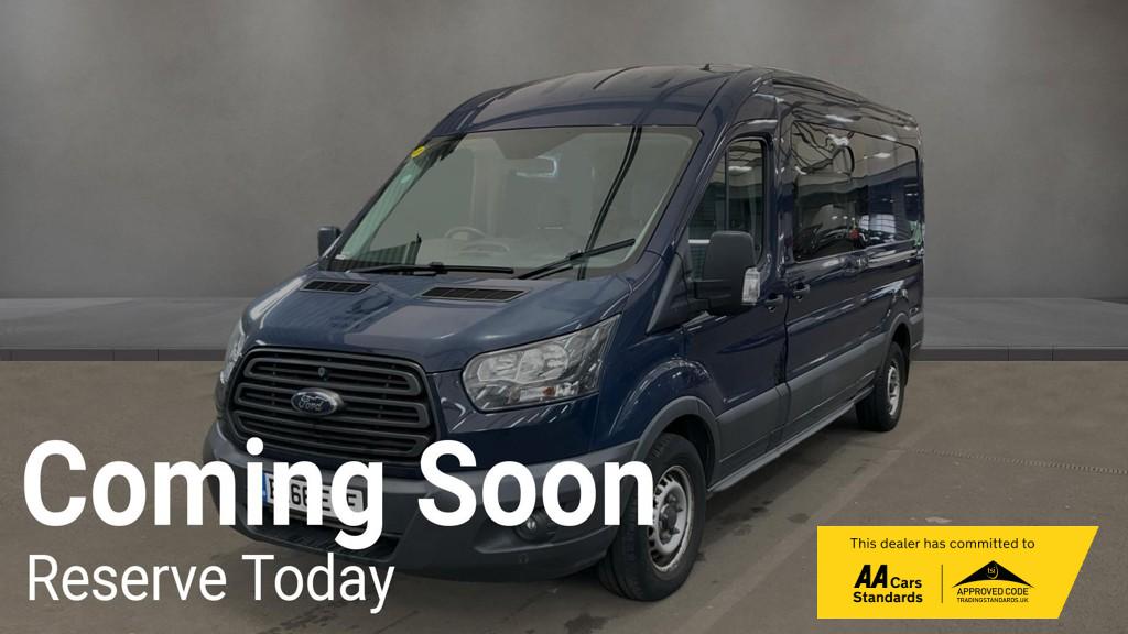 Ford Transit 2.0 350 EcoBlue Crew Van Double Cab 6dr Diesel Manual FWD L3 H2 Euro 6 (130 ps)