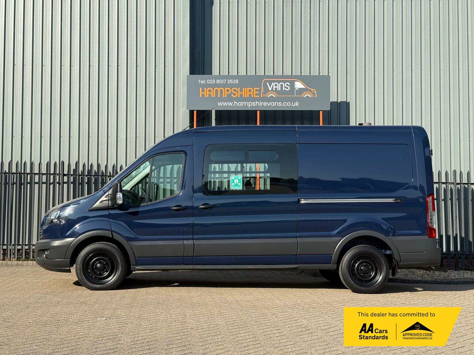 Ford Transit 2.0 350 EcoBlue Crew Van Double Cab 6dr Diesel Manual FWD L3 H2 Euro 6 (130 ps)