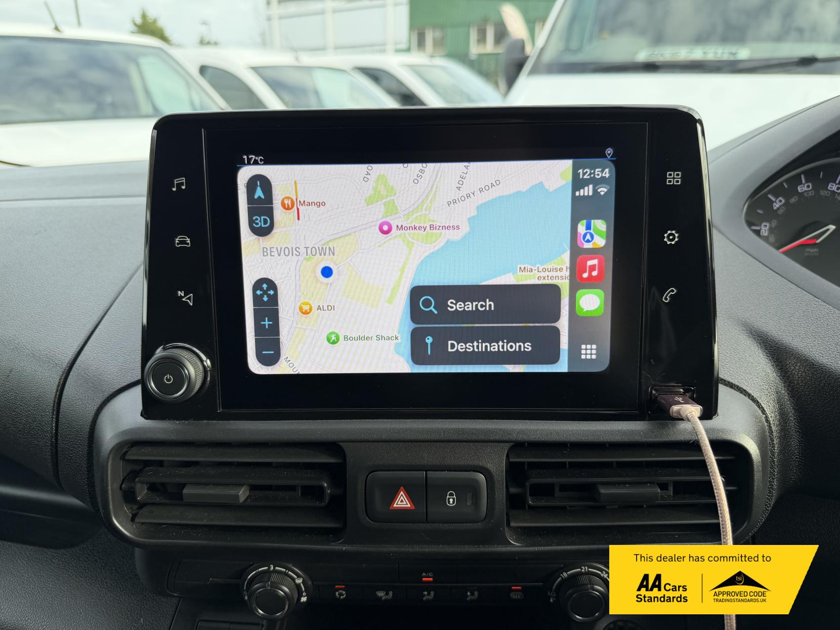 Peugeot Partner 1.5 BlueHDi 1000 Professional Premium + Standard Panel Van 5dr Diesel Manual SWB Euro 6 (s/s) (100 bhp)