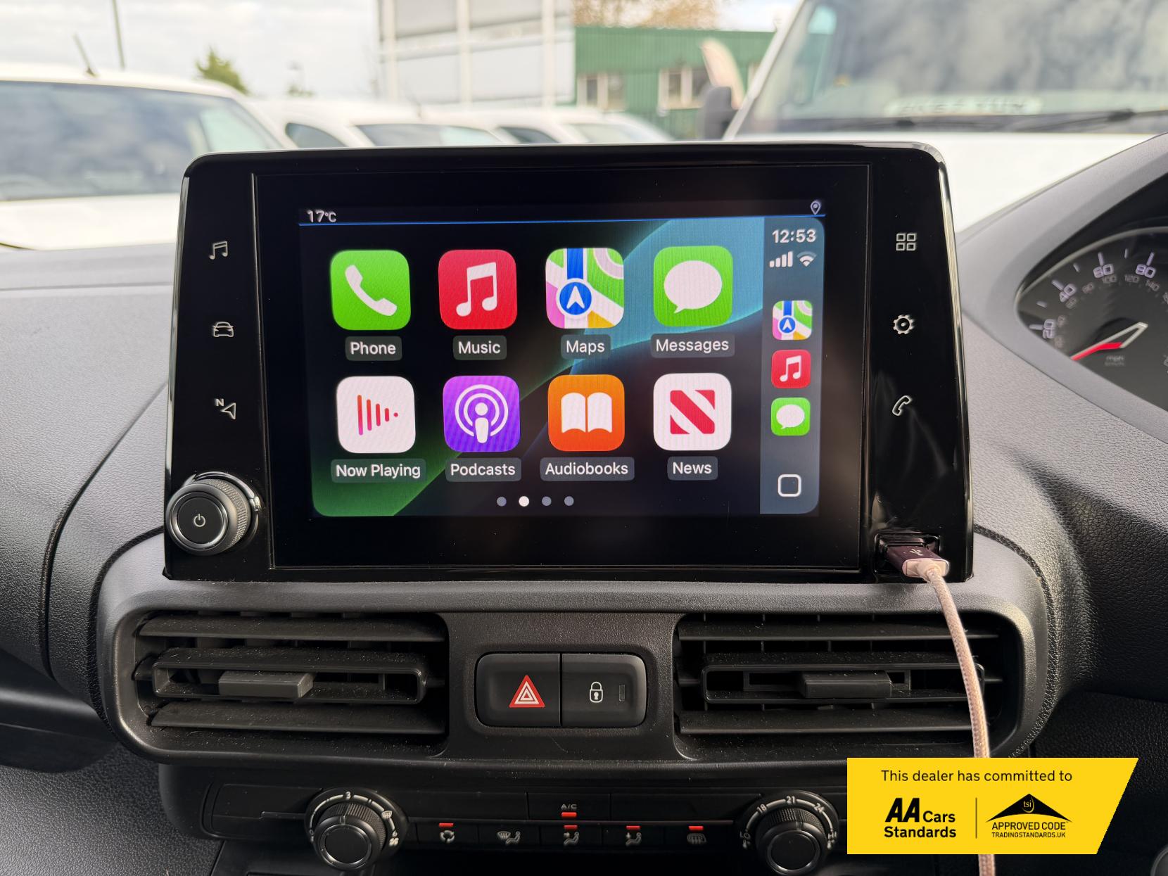 Peugeot Partner 1.5 BlueHDi 1000 Professional Premium + Standard Panel Van 5dr Diesel Manual SWB Euro 6 (s/s) (100 bhp)