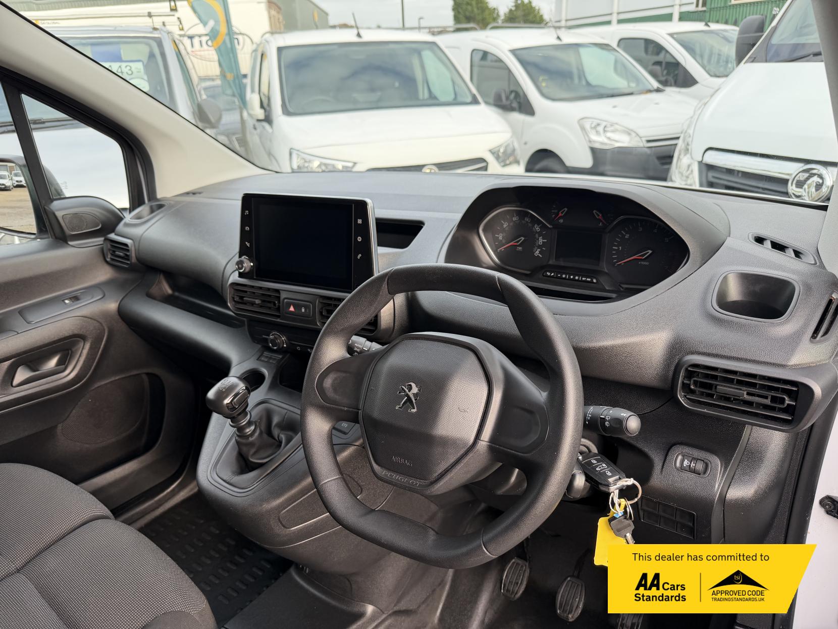 Peugeot Partner 1.5 BlueHDi 1000 Professional Premium + Standard Panel Van 5dr Diesel Manual SWB Euro 6 (s/s) (100 bhp)