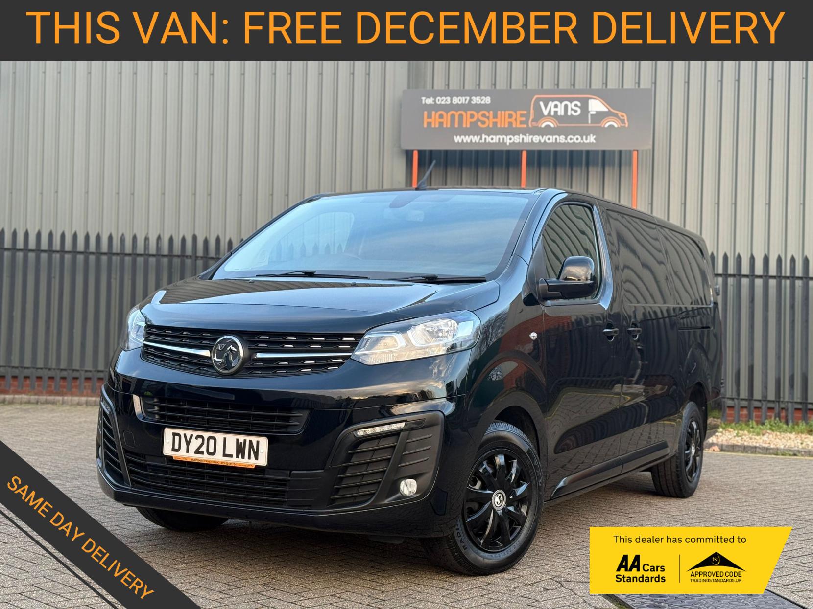 Vauxhall Vivaro 2.0 Turbo D 3100 Sportive Panel Van 5dr Diesel Manual L2 H1 Euro 6 (s/s) (120 ps)