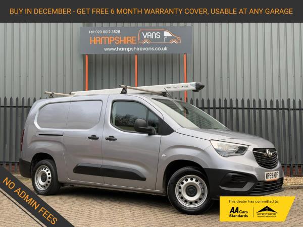 Vauxhall Combo 1.5 Turbo D 2300 Edition Panel Van 4dr Diesel Manual L2 H1 Euro 6 (s/s) (100 ps)