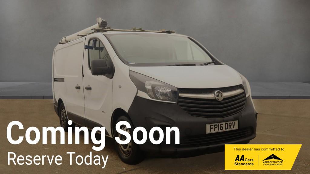 Vauxhall Vivaro 1.6 CDTi 2900 ecoFLEX Panel Van 5dr Diesel Manual L1 H1 Euro 5 (s/s) (90 ps)