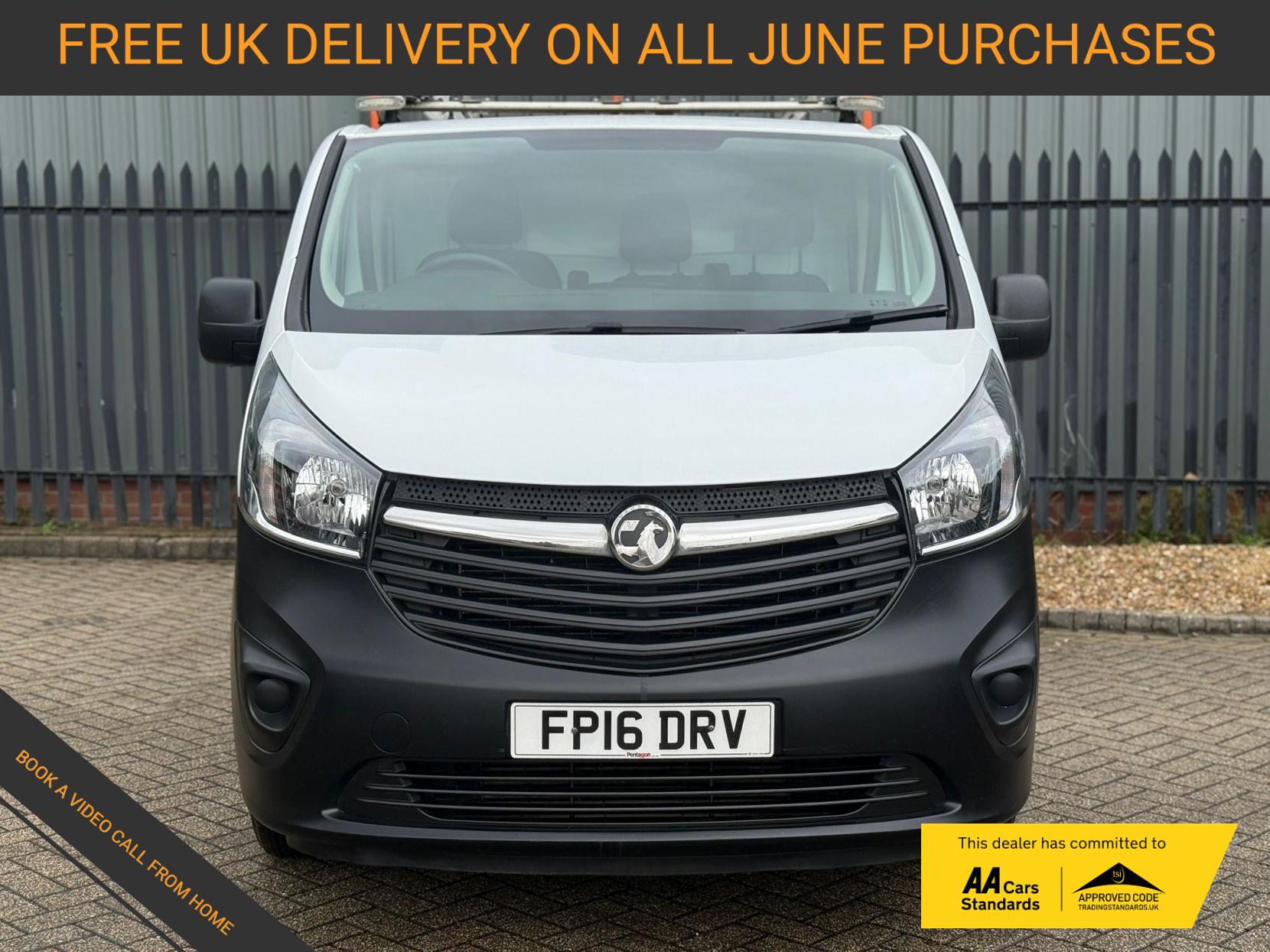 Vauxhall Vivaro 1.6 CDTi 2900 ecoFLEX Panel Van 5dr Diesel Manual L1 H1 Euro 5 (s/s) (90 ps)