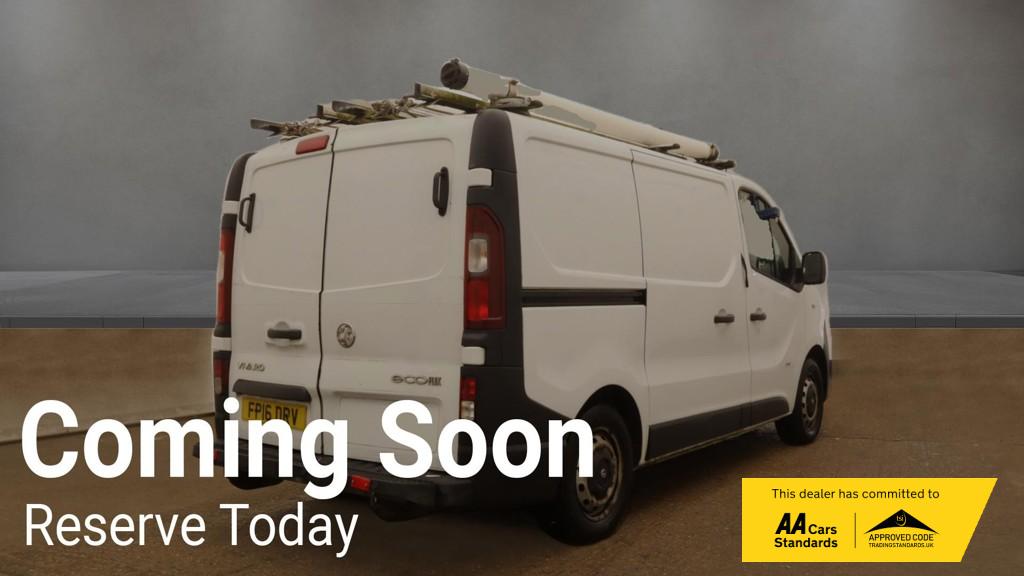 Vauxhall Vivaro 1.6 CDTi 2900 ecoFLEX Panel Van 5dr Diesel Manual L1 H1 Euro 5 (s/s) (90 ps)