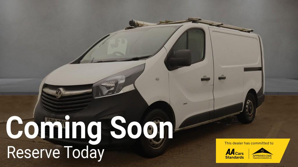 Vauxhall Vivaro 1.6 CDTi 2900 ecoFLEX Panel Van 5dr Diesel Manual L1 H1 Euro 5 (s/s) (90 ps)