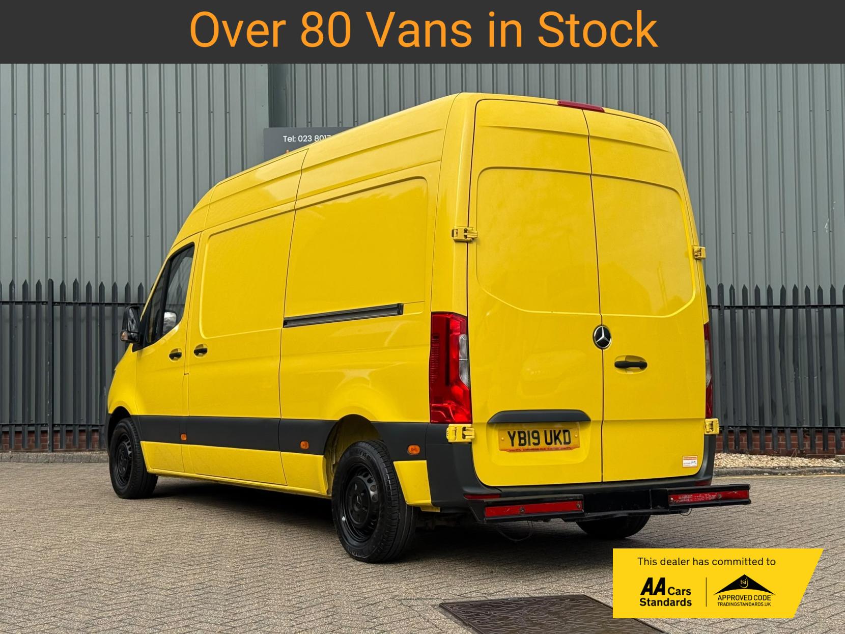 2019 Mercedes-Benz Sprinter 2.1 314 CDI Panel Van 5dr Diesel Manual FWD L2 H2 Euro 6 (143 ps) - Thumbnail 4
