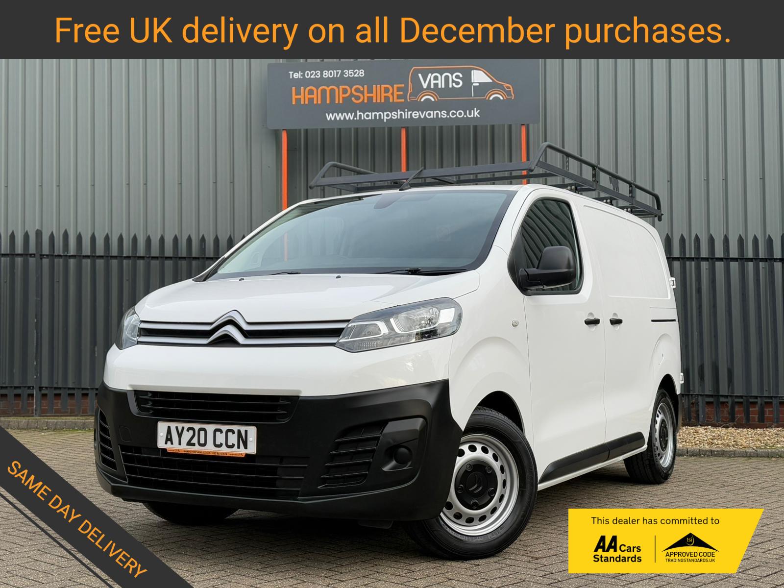 Citroen Dispatch 1.5 BlueHDi 1000 Enterprise XS Panel Van 6dr Diesel Manual FWD 1 Euro 6 (s/s) (100 ps)