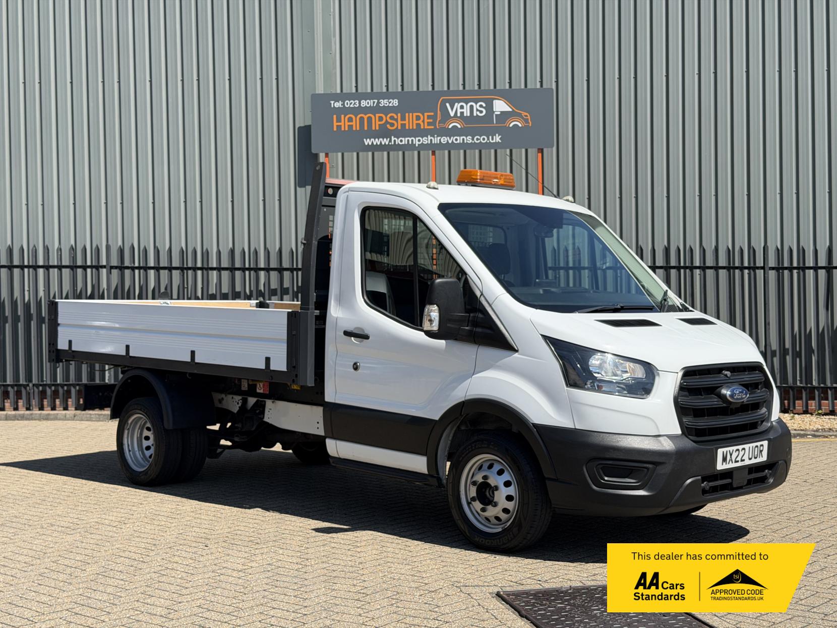2022 Ford Transit 2.0 350 EcoBlue Leader Tipper 2dr Diesel Manual RWD L2 Euro 6 (s/s) (1-Stop) (130 ps) - Thumbnail 2