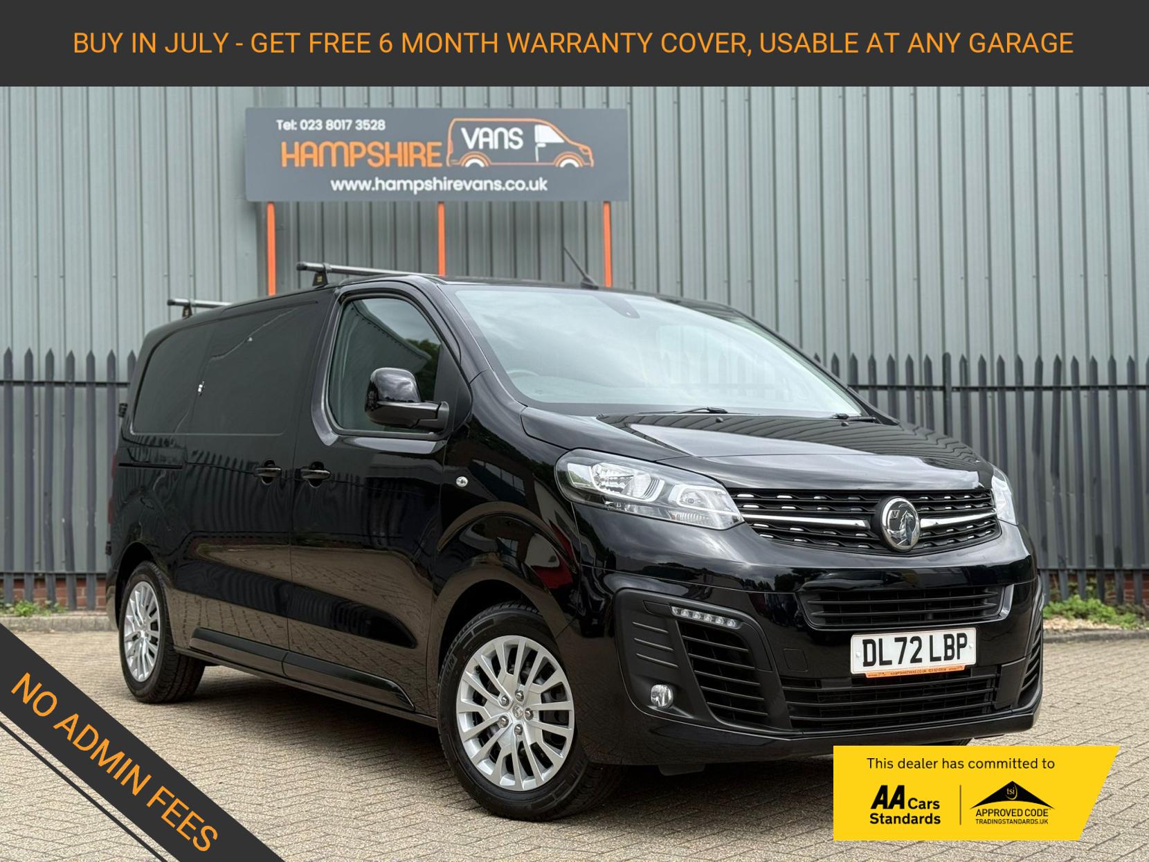Vauxhall Vivaro 1.5 Turbo D 2700 Pro Panel Van 6dr Diesel Manual L1 H1 Euro 6 (s/s) (120 ps)