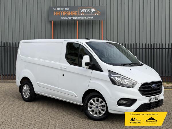 Ford Transit Custom 2.0 300 EcoBlue Limited Panel Van 5dr Diesel Auto L1 H1 Euro 6 (s/s) (130 ps)