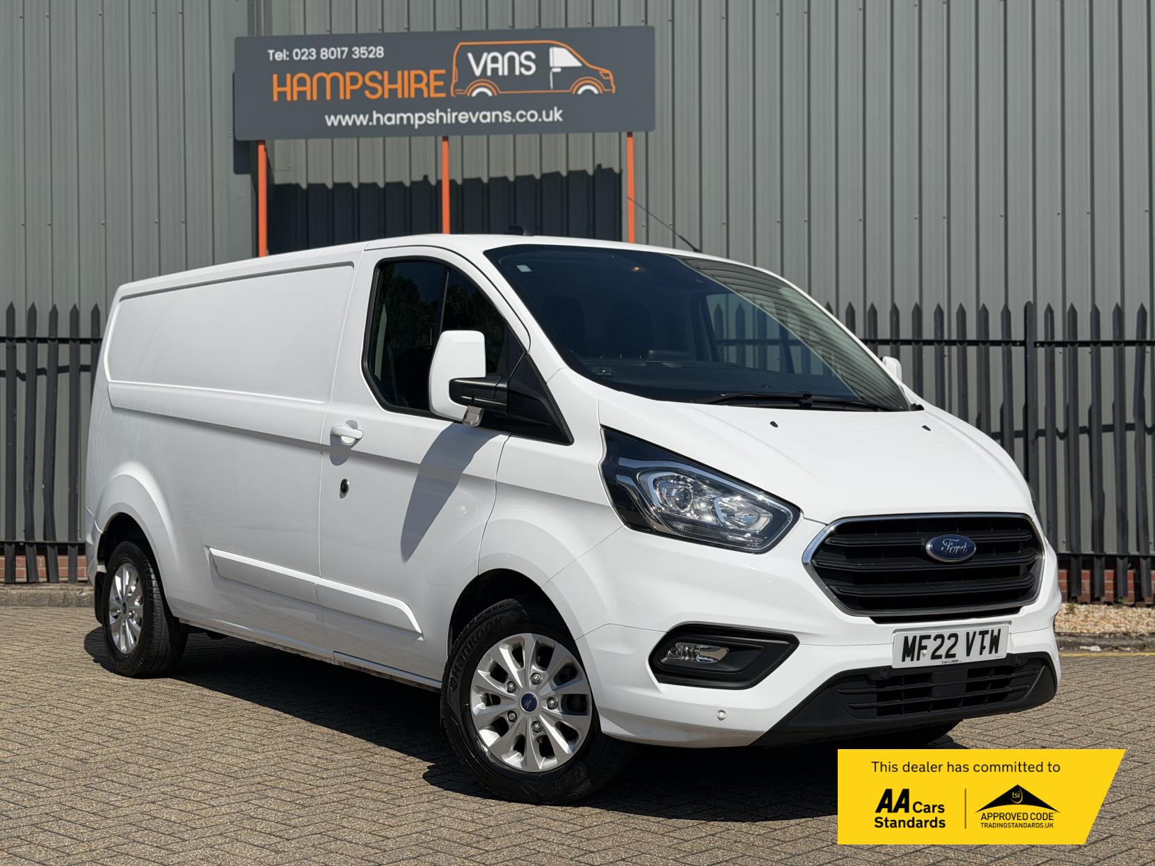 2022 Ford Transit Custom 2.0 300 EcoBlue Limited Panel Van 5dr Diesel Manual L2 H1 Euro 6 (s/s) (130 ps)