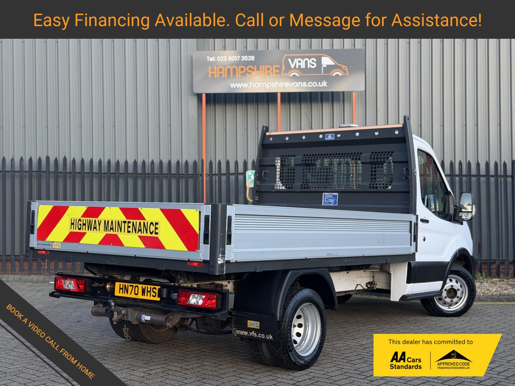 Ford Transit 2.0 350 EcoBlue Premium Dropside 2dr Diesel Manual RWD L2 Euro 6 (130 ps)