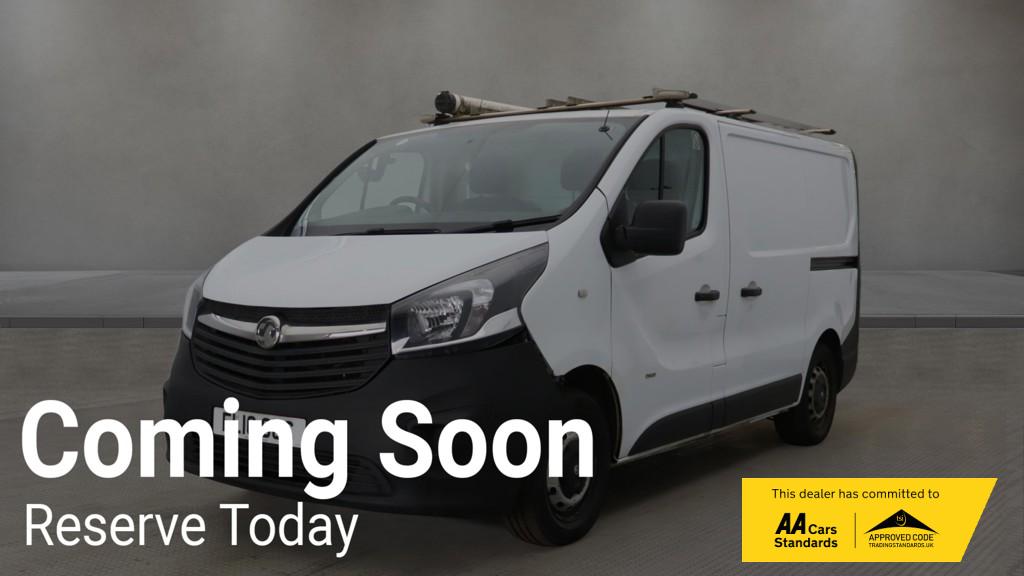 2016 Vauxhall Vivaro 1.6 CDTi 2900 ecoFLEX Panel Van 5dr Diesel Manual L1 H1 Euro 5 (s/s) (90 ps) - Thumbnail 2