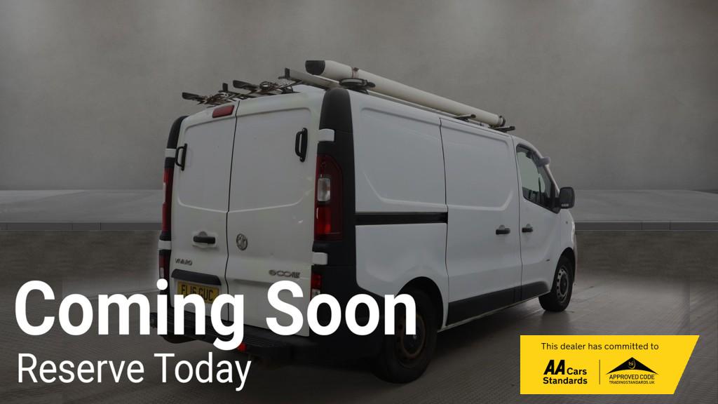 2016 Vauxhall Vivaro 1.6 CDTi 2900 ecoFLEX Panel Van 5dr Diesel Manual L1 H1 Euro 5 (s/s) (90 ps) - Thumbnail 4