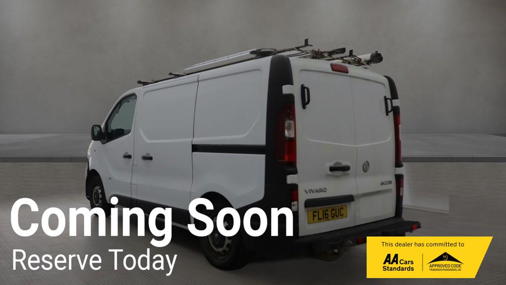 2016 Vauxhall Vivaro 1.6 CDTi 2900 ecoFLEX Panel Van 5dr Diesel Manual L1 H1 Euro 5 (s/s) (90 ps) - Thumbnail 3