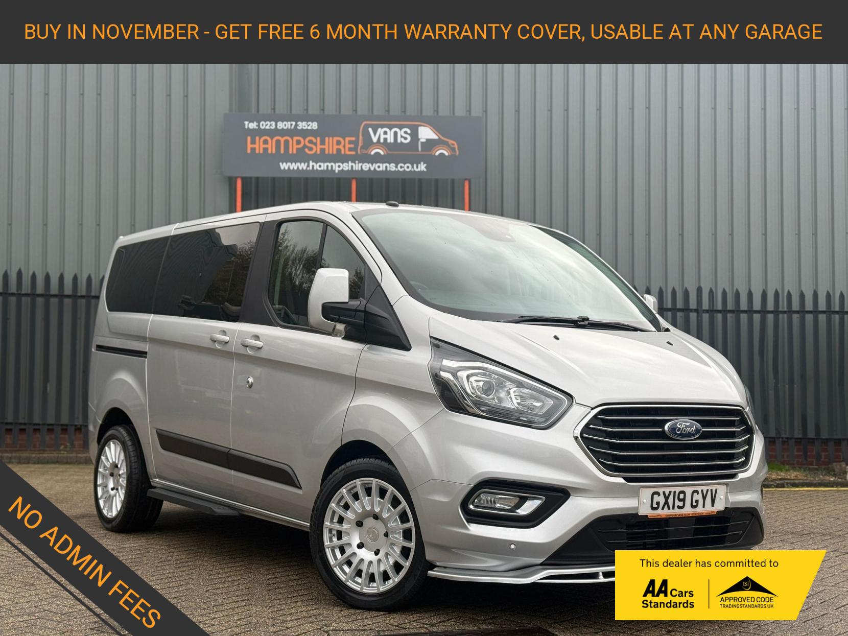 Ford Tourneo Custom 2.0 320 EcoBlue Zetec Minibus Double Cab 5dr Diesel Manual L1 Euro 6 (s/s) (130 ps)