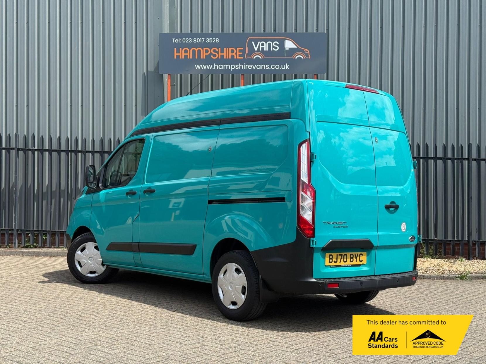 Ford Transit Custom 2.0 340 EcoBlue Trend Panel Van 5dr Diesel Auto L1 H2 Euro 6 (s/s) (130 ps)