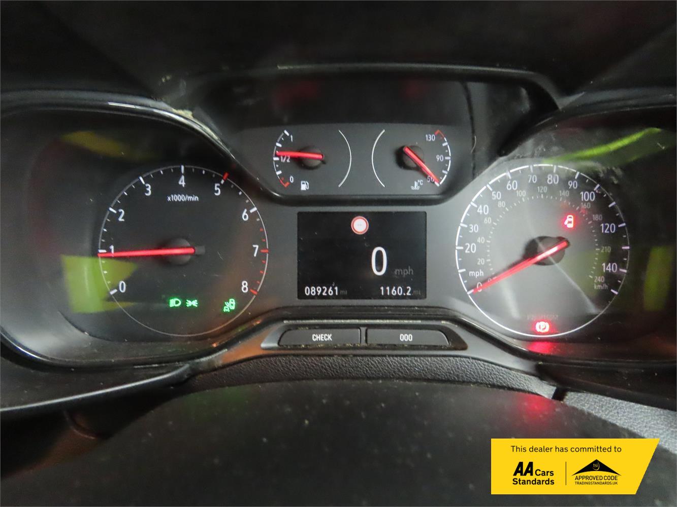 Vauxhall Combo 1.5 Turbo D 2000 Sportive Panel Van 4dr Diesel Manual L1 H1 Euro 6 (s/s) (100 ps)