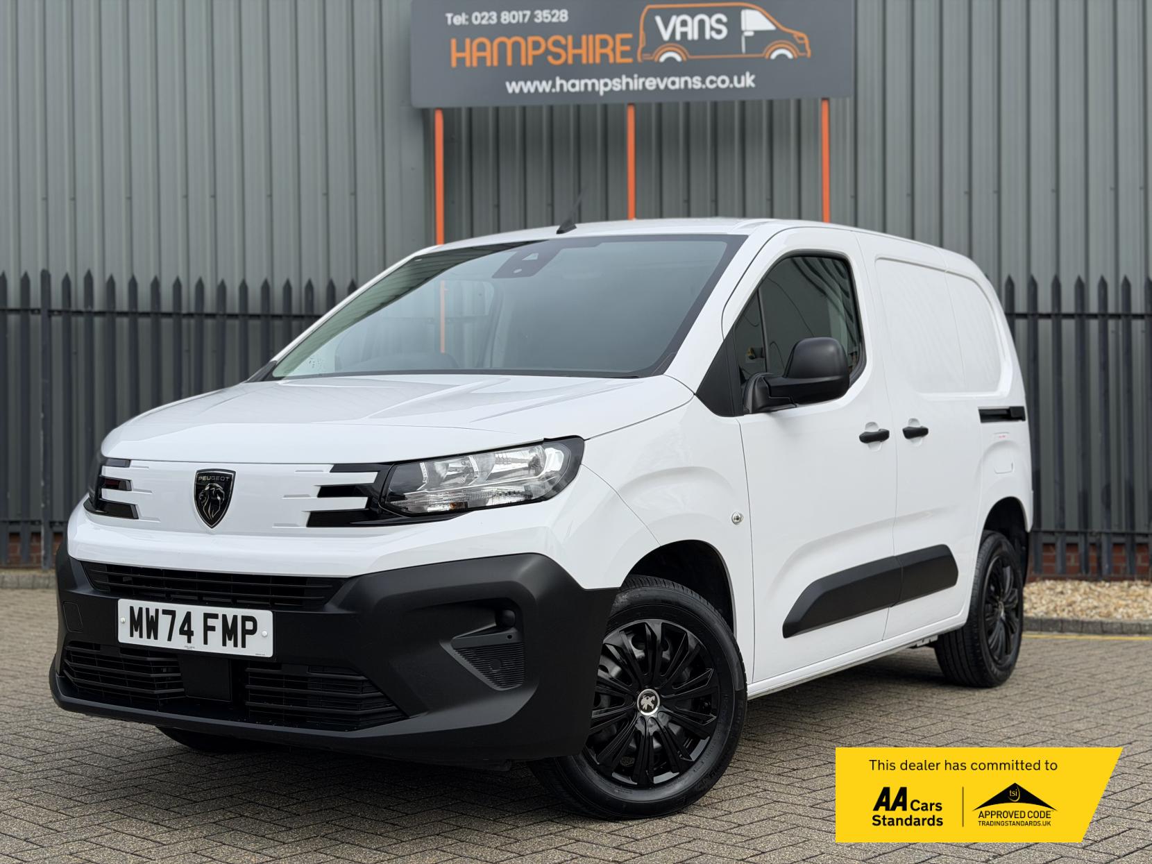 Peugeot Partner 1.5 BlueHDi 1000 Professional Standard Panel Van 5dr Diesel Manual SWB Euro 6 (s/s) (100 ps)