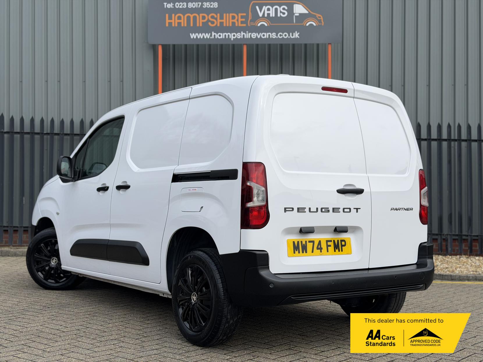 Peugeot Partner 1.5 BlueHDi 1000 Professional Standard Panel Van 5dr Diesel Manual SWB Euro 6 (s/s) (100 ps)