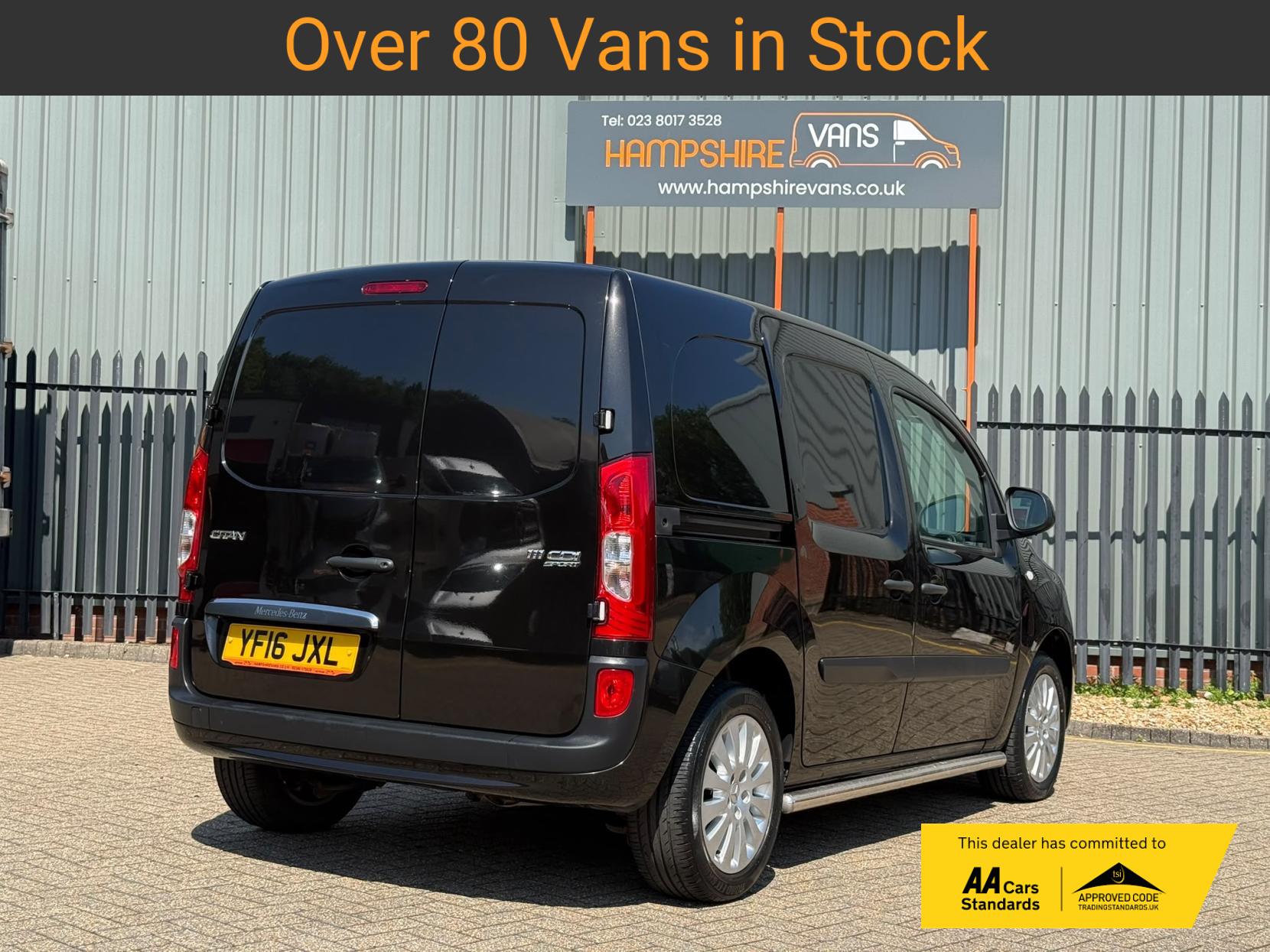 2016 Mercedes-Benz Citan 1.5 111 CDI Sport Panel Van 5dr Diesel Manual L2 Euro 5 (110 ps) - Thumbnail 4