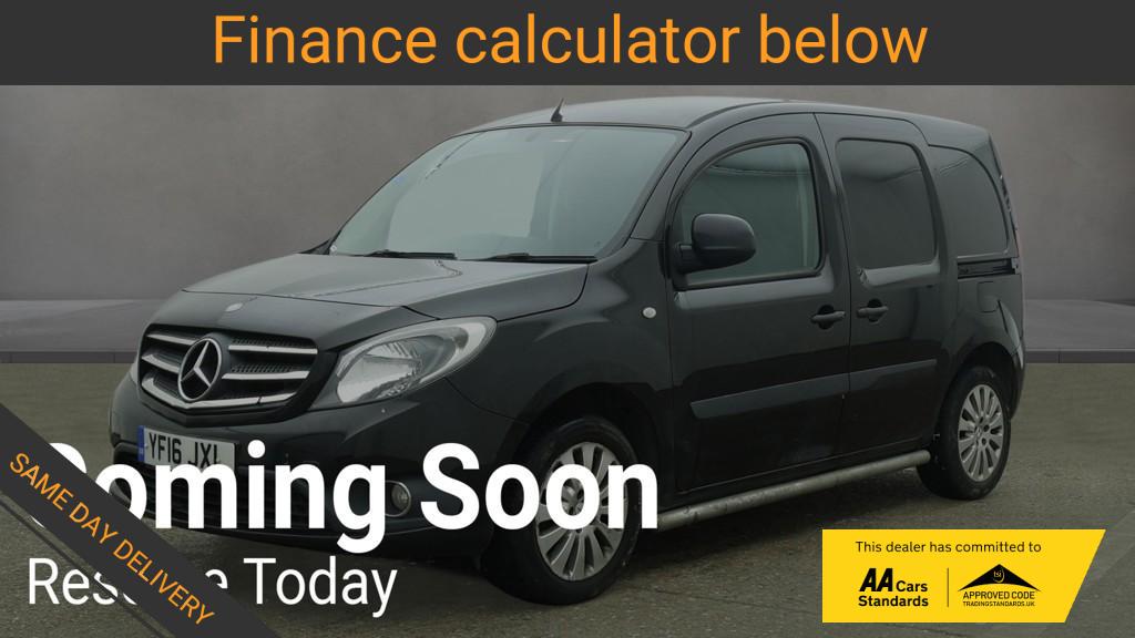 2016 Mercedes-Benz Citan 1.5 111 CDI Sport Panel Van 5dr Diesel Manual L2 Euro 5 (110 ps) - Thumbnail 2