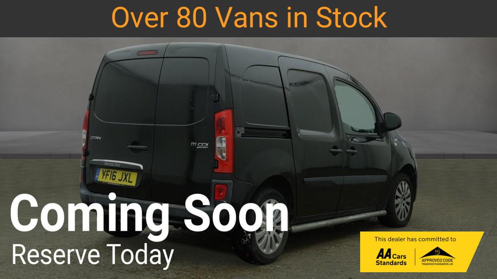 2016 Mercedes-Benz Citan 1.5 111 CDI Sport Panel Van 5dr Diesel Manual L2 Euro 5 (110 ps) - Thumbnail 4