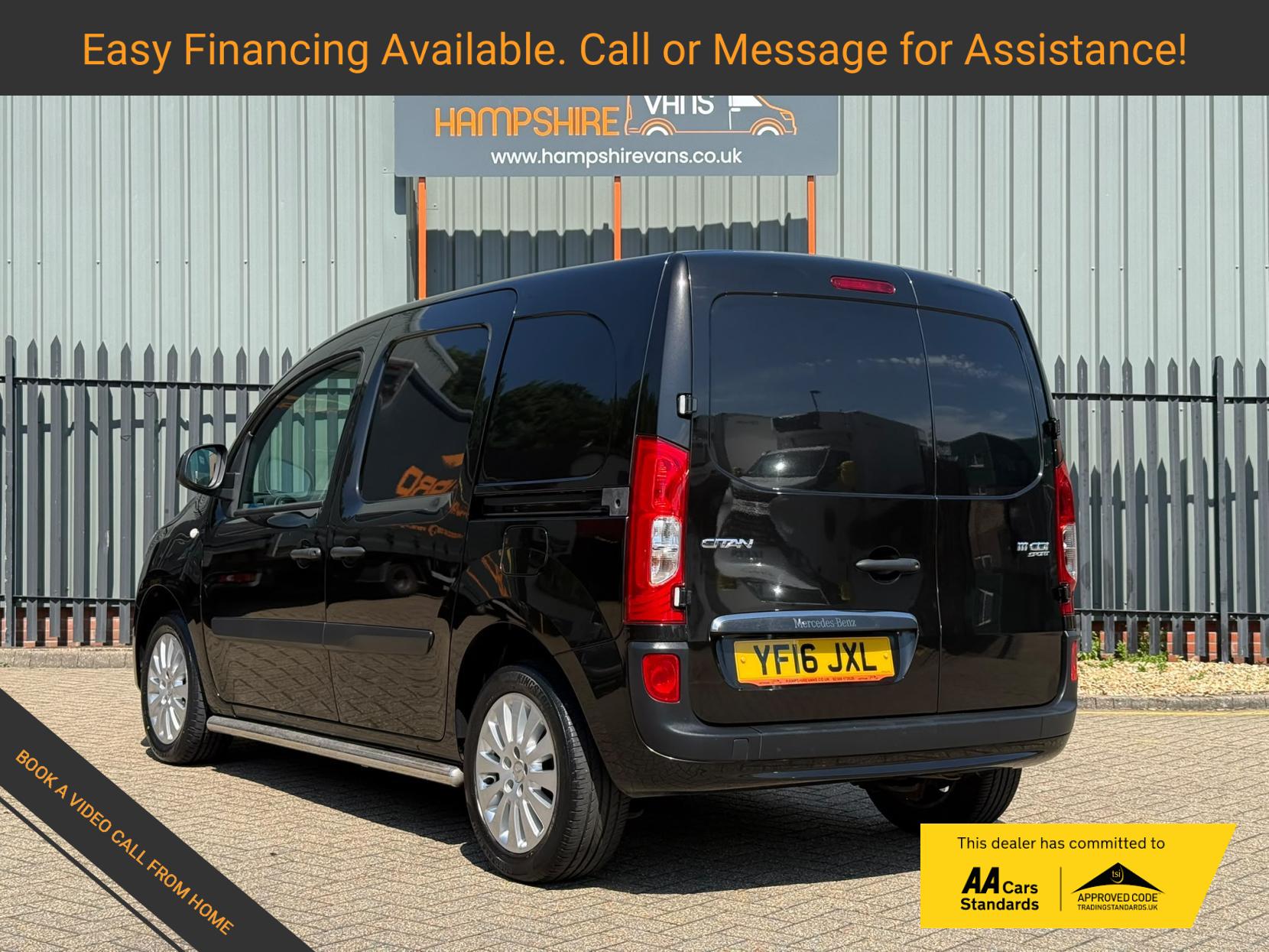 2016 Mercedes-Benz Citan 1.5 111 CDI Sport Panel Van 5dr Diesel Manual L2 Euro 5 (110 ps) - Thumbnail 3
