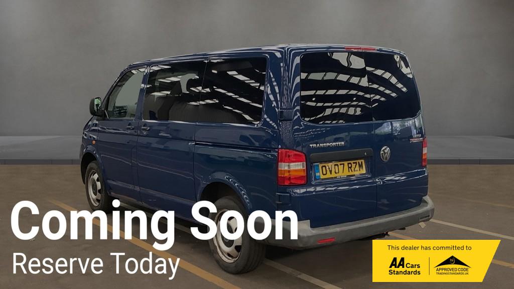 2007 Volkswagen Transporter 2.5 TDI PD Trendline Panel Van 4dr Diesel Manual L1 H1 (128 bhp) - Thumbnail 4