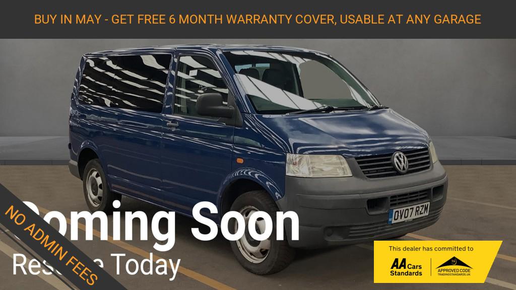 2007 Volkswagen Transporter 2.5 TDI PD Trendline Panel Van 4dr Diesel Manual L1 H1 (128 bhp)