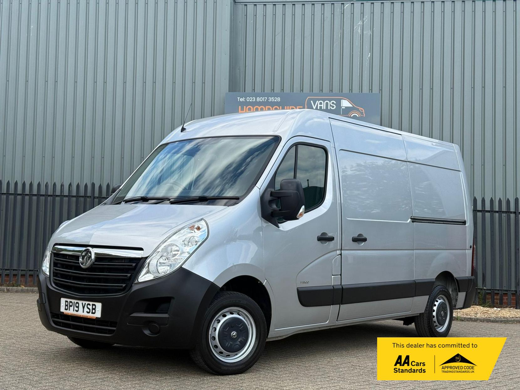 Vauxhall Movano 2.3 CDTi 3300 Panel Van 5dr Diesel Manual FWD L2 H2 Euro 6 (130 ps)