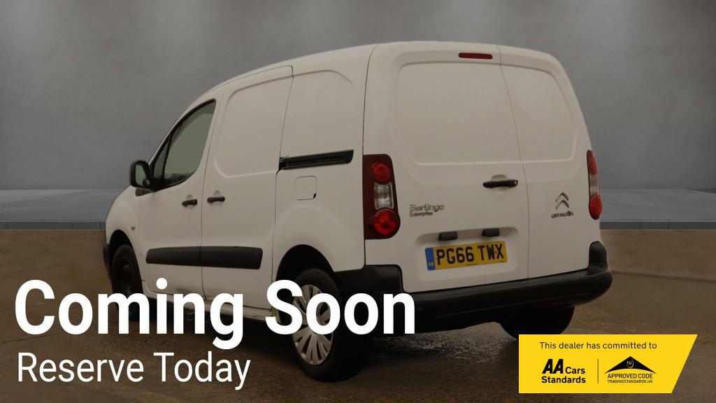 Citroen Berlingo 1.6 BlueHDi 850 Enterprise Panel Van 5dr Diesel Manual L1 (112 g/km, 100 bhp)