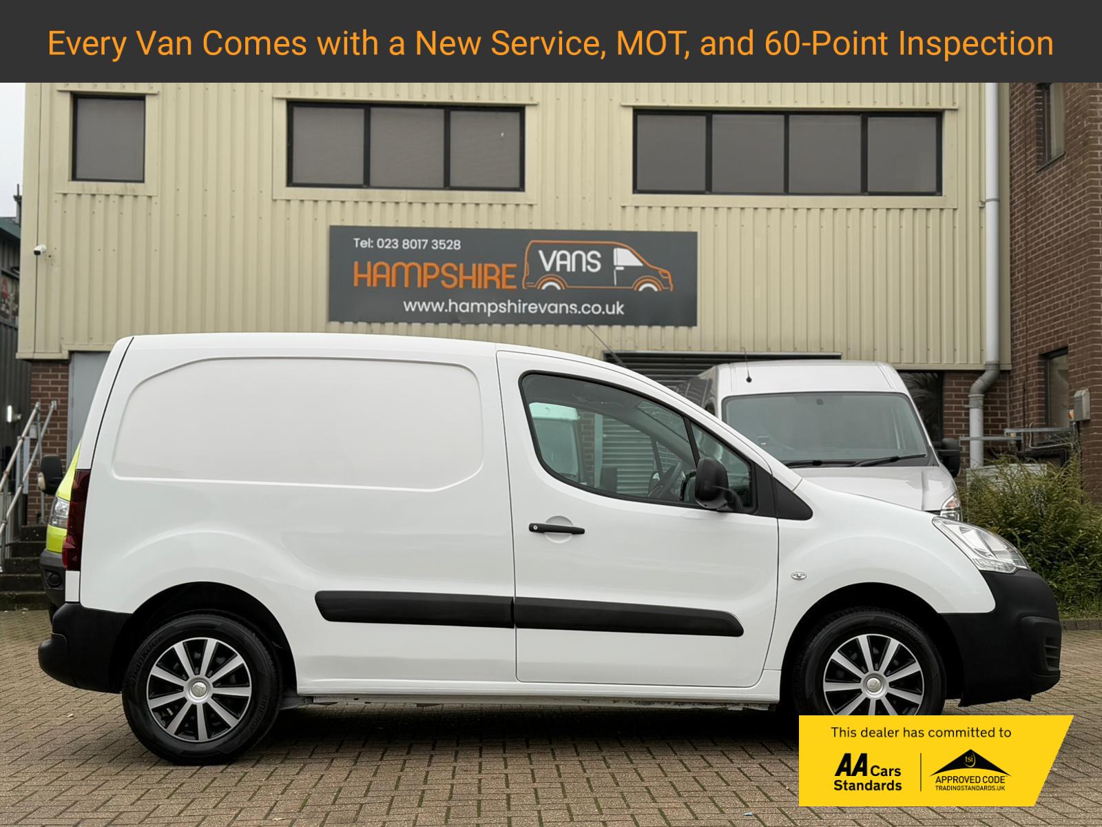 Citroen Berlingo 1.6 BlueHDi 850 Enterprise Panel Van 5dr Diesel Manual L1 (112 g/km, 100 bhp)