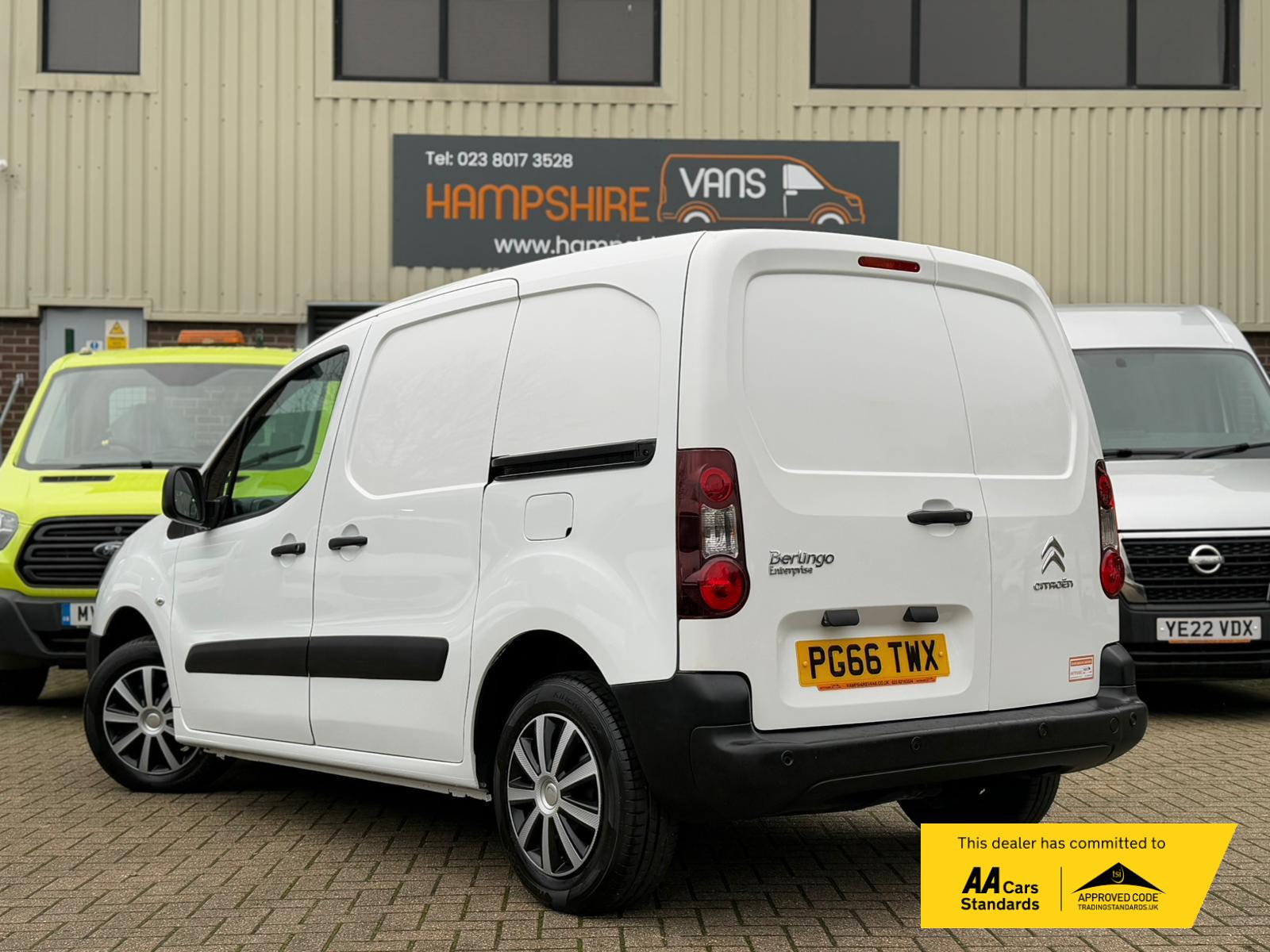 Citroen Berlingo 1.6 BlueHDi 850 Enterprise Panel Van 5dr Diesel Manual L1 (112 g/km, 100 bhp)