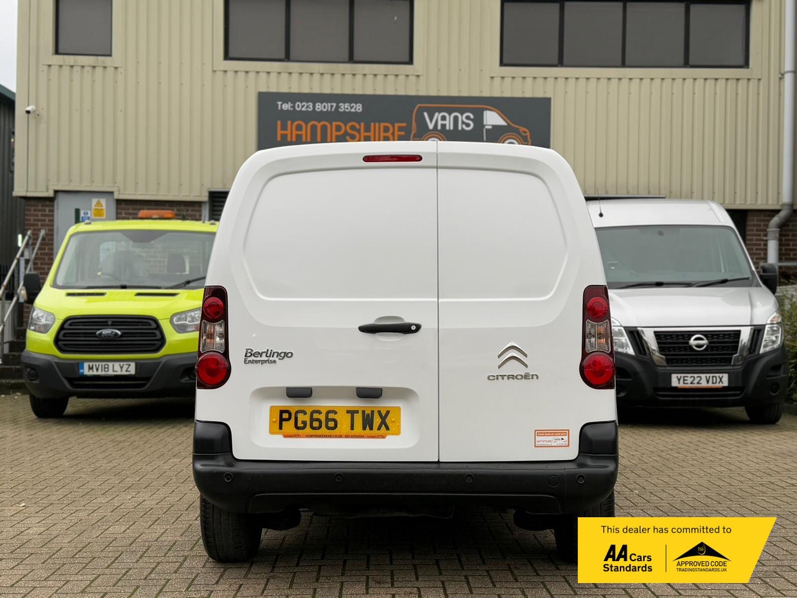 Citroen Berlingo 1.6 BlueHDi 850 Enterprise Panel Van 5dr Diesel Manual L1 (112 g/km, 100 bhp)