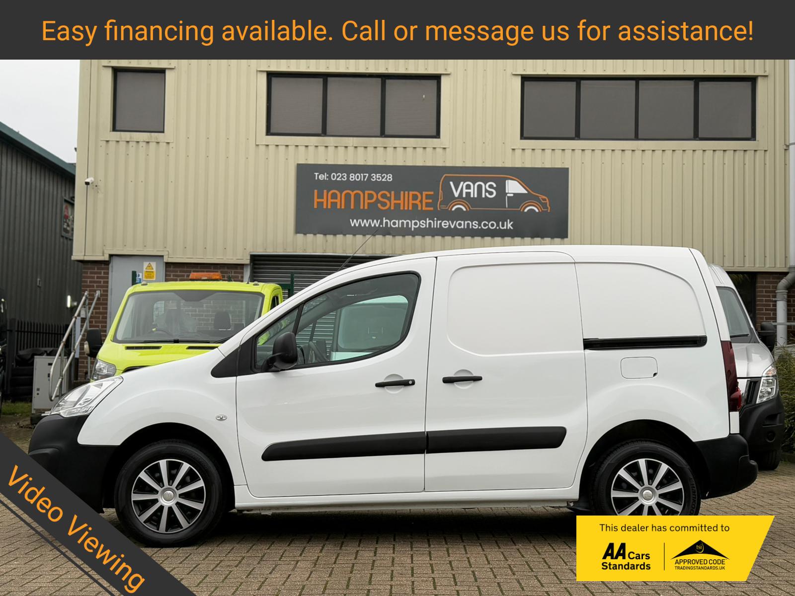 Citroen Berlingo 1.6 BlueHDi 850 Enterprise Panel Van 5dr Diesel Manual L1 (112 g/km, 100 bhp)