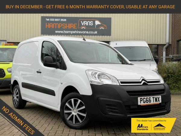 Citroen Berlingo 1.6 BlueHDi 850 Enterprise Panel Van 5dr Diesel Manual L1 (112 g/km, 100 bhp)