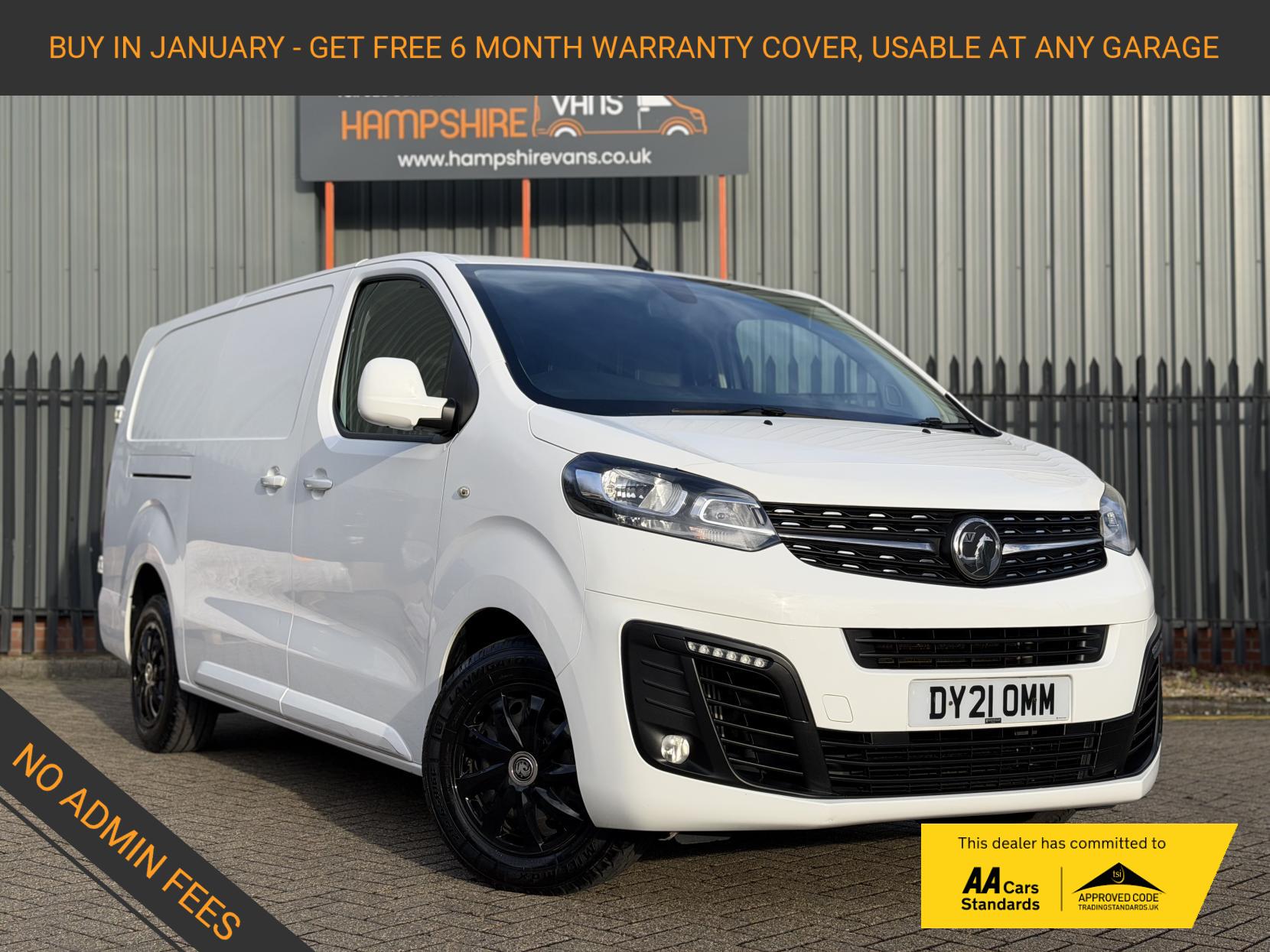 Vauxhall Vivaro 2.0 Turbo D 3100 Sportive Panel Van 5dr Diesel Auto L2 H1 Euro 6 (s/s) (120 ps)