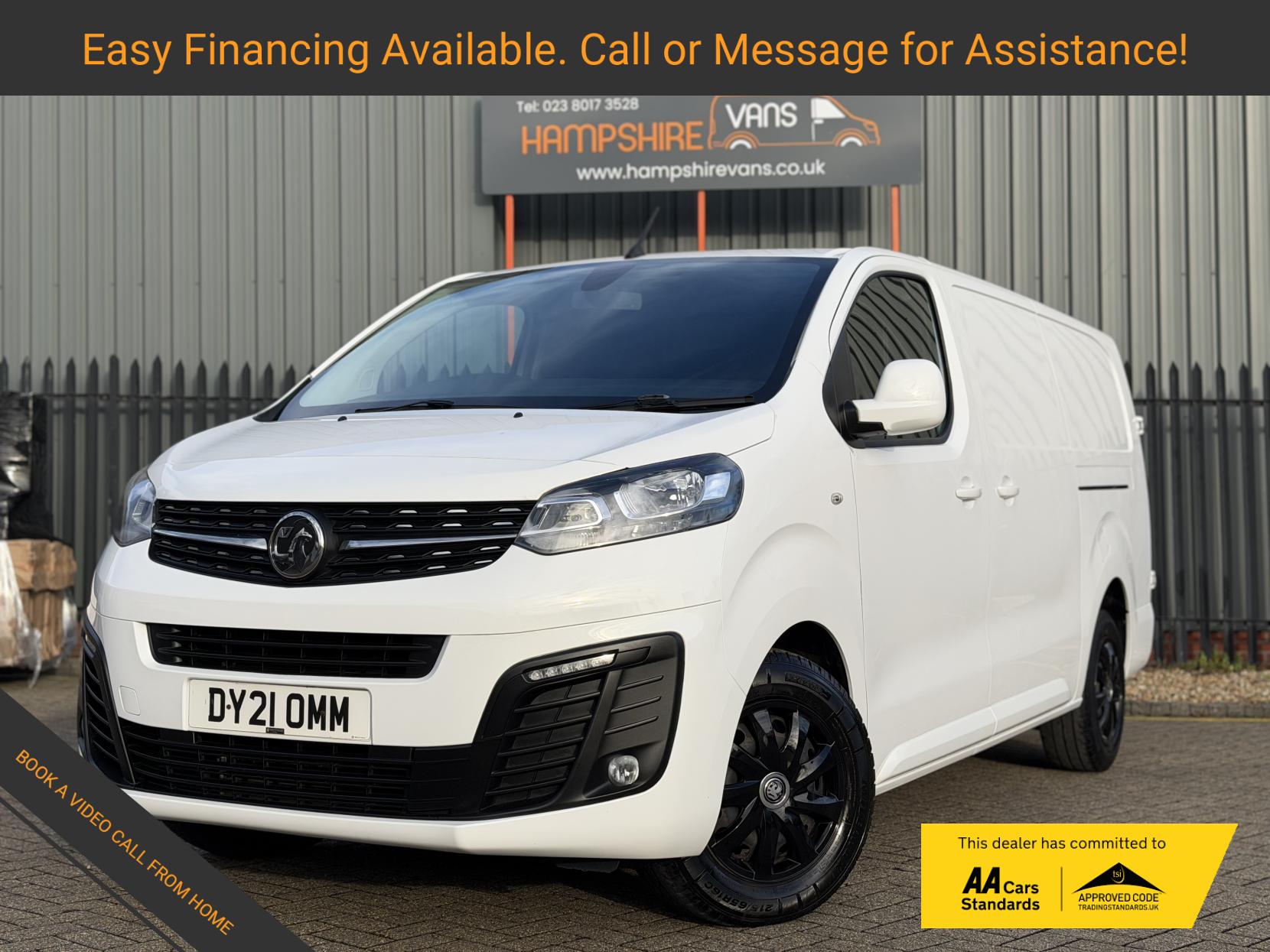 Vauxhall Vivaro 2.0 Turbo D 3100 Sportive Panel Van 5dr Diesel Auto L2 H1 Euro 6 (s/s) (120 ps)