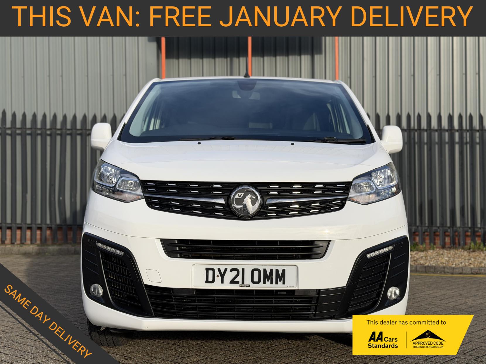 Vauxhall Vivaro 2.0 Turbo D 3100 Sportive Panel Van 5dr Diesel Auto L2 H1 Euro 6 (s/s) (120 ps)