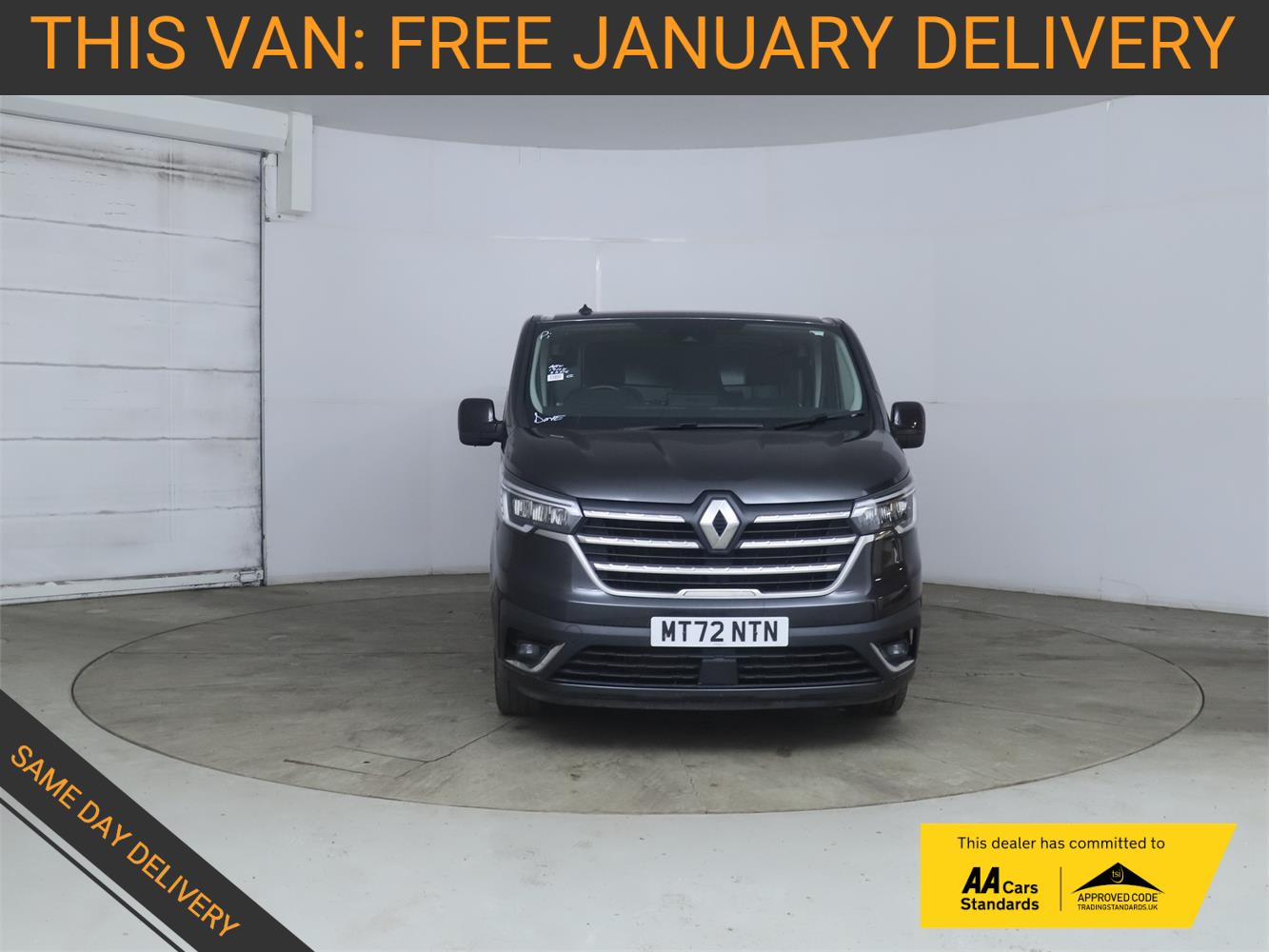 Renault Trafic 2.0 dCi Blue SL28 Sport Panel Van 5dr Diesel Manual L1 H1 Euro 6 (s/s) (130 ps)